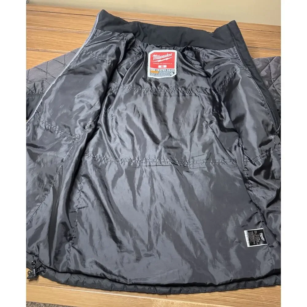 Milwaukee M12 AXIS Heated Jacket Womens Sz Small NO Battery Full Zip Black - Picture 7 of 15